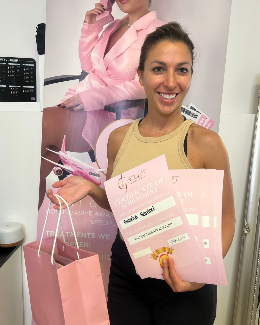 Federica Scarinzi, It Girl Sculpt graduate